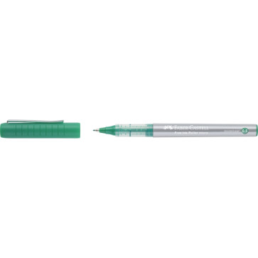 FABER CASTELL FREE INK ROLLER MICRO 0.5 mm GREEN                