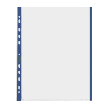BUSTE LISTINO 22X30 BUCCIA BORDO COLORATO BLU 10 PEZZI