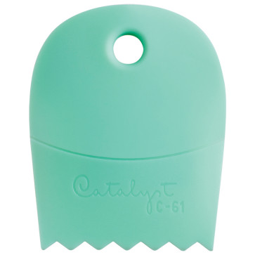 SPATOLA RIGIDA IN SILICONE PRINCETON CATALYST C-61 MENTA