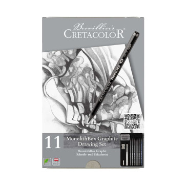 SET CRETACOLOR MONOLITH & GRAPHITE ASSORTIMENTO 11 PEZZI