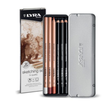 SET LYRA REMBRANDT SKETCHING ASSORTIMENTO 6 PEZZI - 1