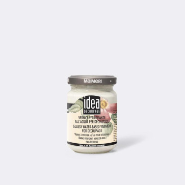 VERNICE VETRIFICANTE ALL'ACQUAPER DECOUPAGE MAIMERI 125 ml