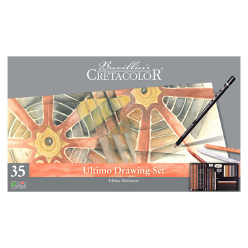 SET CRETACOLOR ULTIMO DRAWING ASSORTIMENTO 35 PEZZI