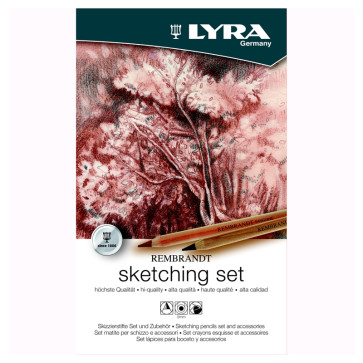 SET LYRA REMBRANDT SKETCHING ASSORTIMENTO 10 PEZZI