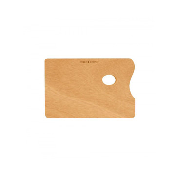 TAVOLOZZA RETTANGOLARE IN LEGNO 18X24 cm