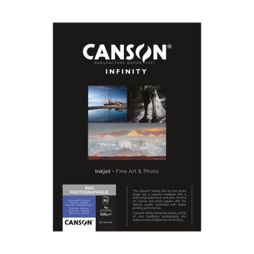 CANSON RAG PHOTOGRAPHIQUE 210 g/m² A4 (21X29.7) 25 f 100% COTONE