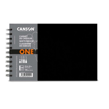 BLOCCO SCHIZZI CANSON BOOK ONE 21,6x14 cm 196 PAGINE 100 g/m²