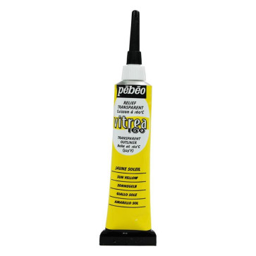 CONTORNO VETRO PEBEO VITREA 160 SUN YELLOW