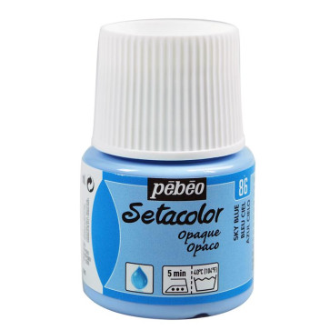 SETACOLOR OPACO 45 ml N. 86 SKY BLUE - BLEU CIEL