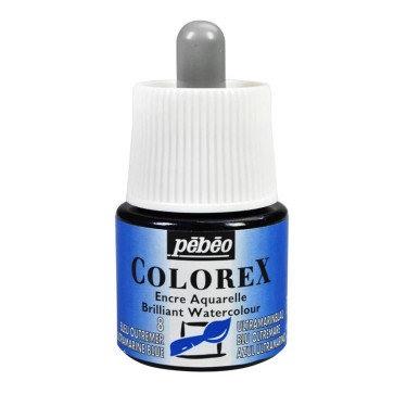 PEBEO COLOREX WATERCOLOUR 45ml 08 ULTRAMARINE BLUE