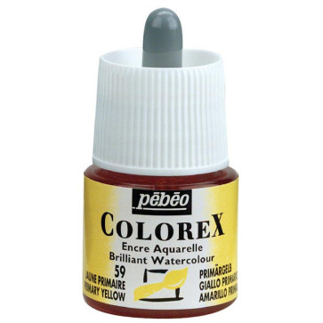 PEBEO COLOREX WATERCOLOUR 45 ml 02 PRIMARY YELLOW