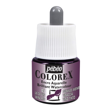 PEBEO COLOREX WATERCOLOUR 45ml 65 WINE RED