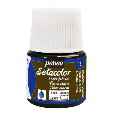 SETACOLOR TRASPARENTE 45 ml N. 14 VELVET BROWN-BRUN VELOURS