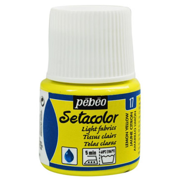 SETACOLOR TRASPARENTE 45 ml N. 17 LEMON YELLOW-JAUNE CITRON