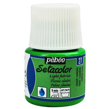SETACOLOR TRASPARENTE 45 ml N. 27 LIGHT GREEN - VERT LUMIERE