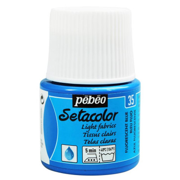 SETACOLOR TRASPARENTE 45 ml N. 35 FLUORESCENT BLUE-BLEU FLUO
