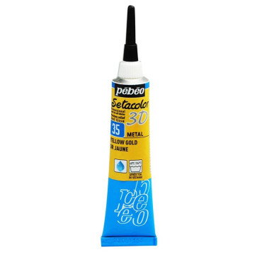 SETACOLOR 3D TUBETTO 20 ml 35 METAL YELLOW GOLD