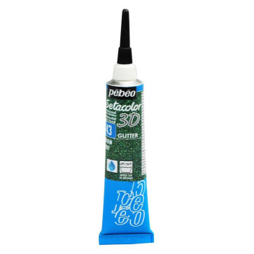 SETACOLOR 3D TUBETTO 20 ml 43 GLITTER GREEN