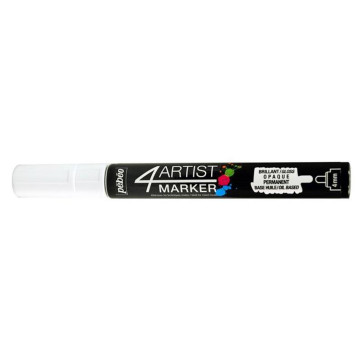 PENNARELLO 4ARTIST MARKER 4mm BLANC - BIANCO