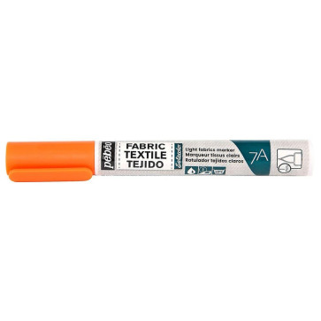 PENNARELLO PEBEO SETASKRIB LIGHT FABRICS ORANGE - 1 mm