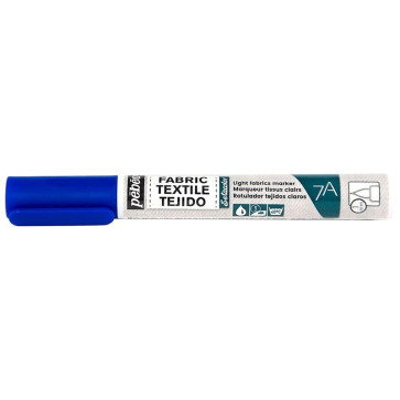 PENNARELLO PEBEO SETASKRIB LIGHT FABRICS BLUE - 1 mm