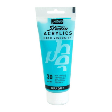PEBEO STUDIO ACRYLICS 100 ml 30 TURQUOISE BLUE