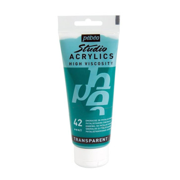 PEBEO STUDIO ACRYLICS 100 ml 42 PHTALOCYANINE EMERALD