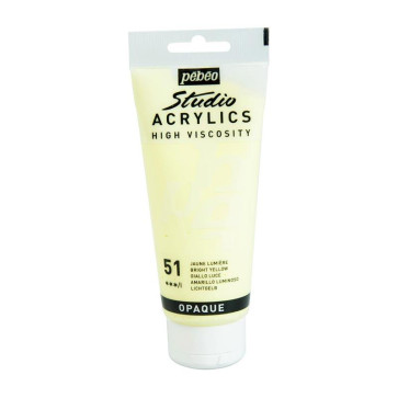 PEBEO STUDIO ACRYLICS 100 ml 51 BRIGHT YELLOW