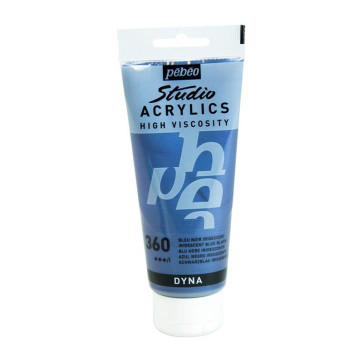 PEBEO STUDIO ACRYLICS 100 ml 360 IRIDESCENT BLUE BLACK