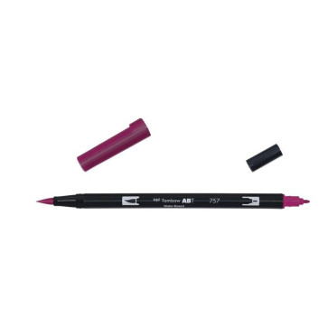 PENNARELLO TOMBOW DUAL BRUSH N. 757 PORT RED
