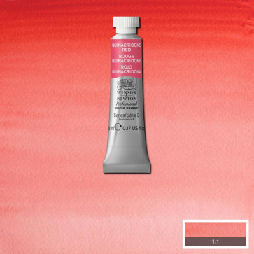 ACQUERELLO WINSOR & NEWTON QUINACRIDONE RED TUBO 5ml S3