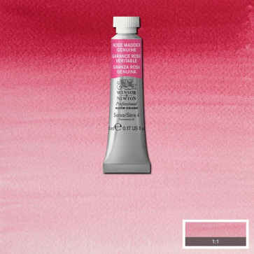 ACQUERELLO WINSOR & NEWTON ROSE MADDER GENUINE TUBO 5ml S4