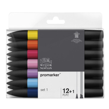 SET 12+1 PROMARKER WINSOR & NEWTON SET 1