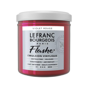 ACRILICO FLASHE L&B 125 ml S1 VIOLET ROUGE