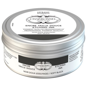 CHARBONNEL ENCRE TAILLE DOUCE SOFT BLACK 200 ml