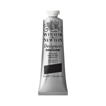 TEMPERA WINSOR & NEWTON 37 ml N.335 JET BLACK S1