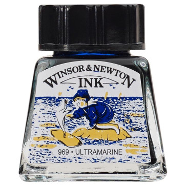 WINSOR & NEWTON INK 14 ml ULTRAMARINE