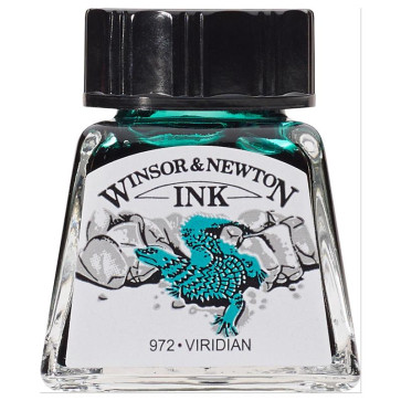 WINSOR & NEWTON INK 14 ml VIRIDIAN