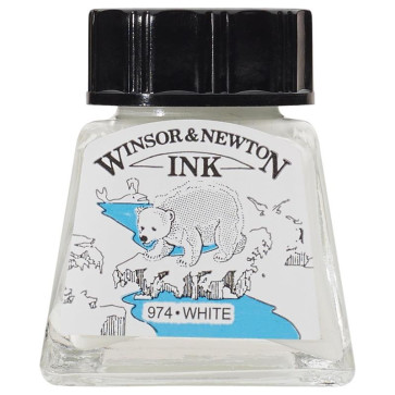WINSOR & NEWTON INK 14 ml WHITE