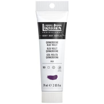 LIQUITEX HEAVY BODY 59 ml S3 118 QUINACRIDONE BLUE VIOLET