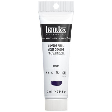 LIQUITEX HEAVY BODY 59 ml S2 186 DIOXAZINE PURPLE