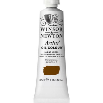 COLORE A OLIO ARTISTS 37ml S1 N.076 BURNT UMBER
