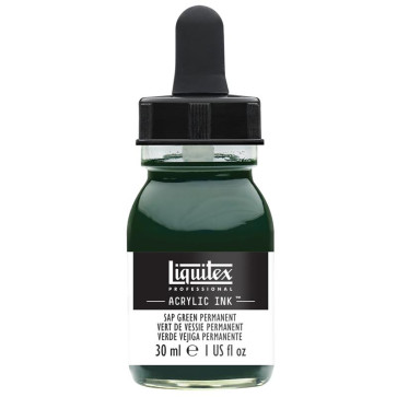LIQUITEX ACRYLIC INK 30 ml 315 SAP GREEN PERMANENT