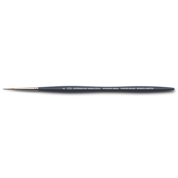 PENNELLO WINSOR & NEWTON N. 2 TONDO APPUNTITO MARTORA SINTETICA