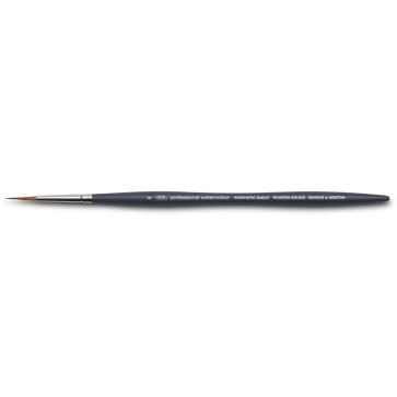 PENNELLO WINSOR & NEWTON N. 4 TONDO APPUNTITO MARTORA SINTETICA