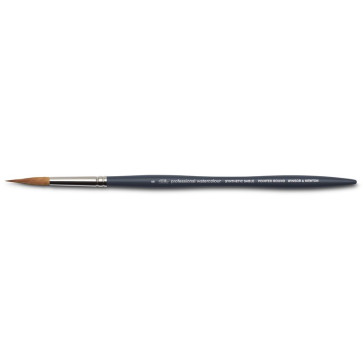 PENNELLO WINSOR & NEWTON N. 8 TONDO APPUNTITO MARTORA SINTETICA