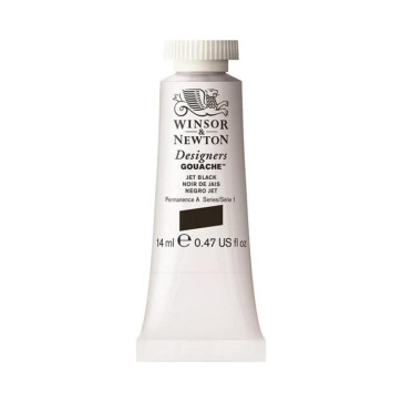 TEMPERA WINSOR & NEWTON 14 ml N.335 JET BLACK S1