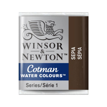 ACQUERELLO COTMAN 1/2 GODET SEPIA