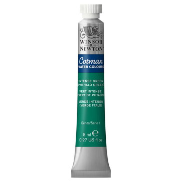 ACQUERELLO COTMAN TUBO 8 ml INTENSE GREEN