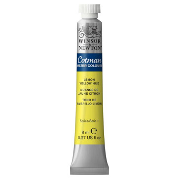 ACQUERELLO COTMAN TUBO 8 ml LEMON YELLOW HUE